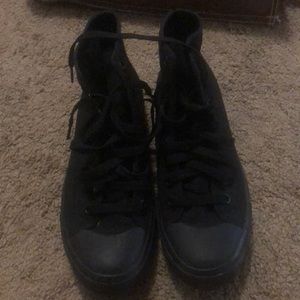 Black non slip shoes